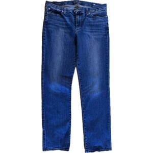 Lucky Brand Jeans Womens Size 14 Blue Sweet Straight Mid Rise